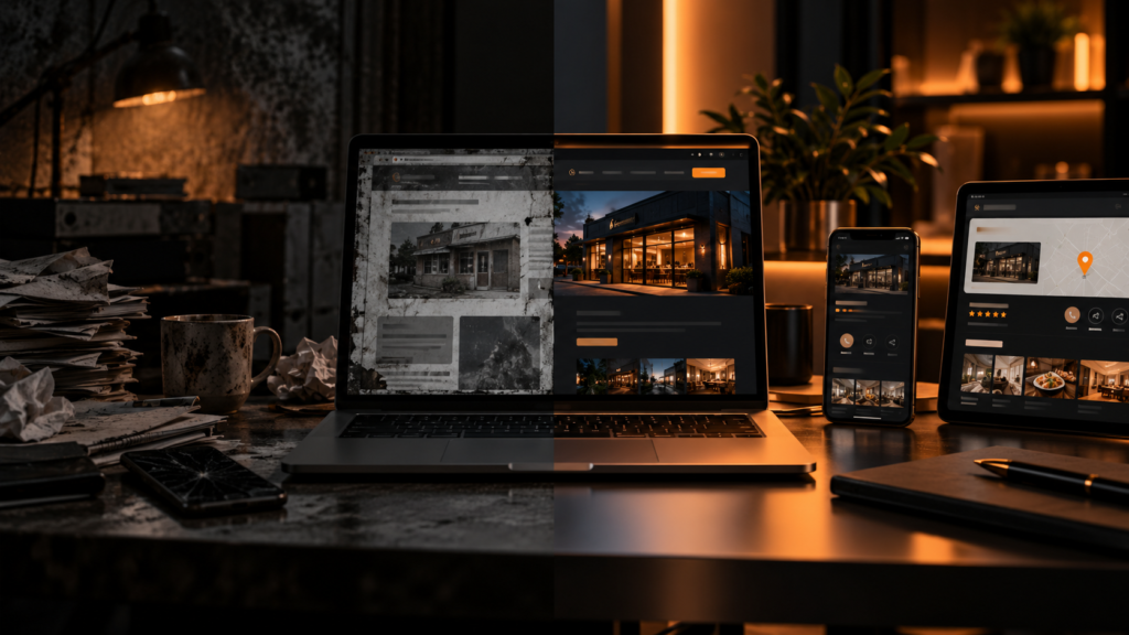 Erros de marketing digital numa presença online desactualizada e optimizada