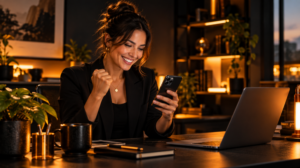 Conversão gerada por landing page com novo contacto comercial